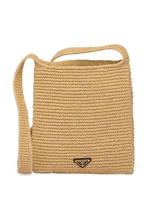 prada raffia crossbody|farfetch Prada bags.